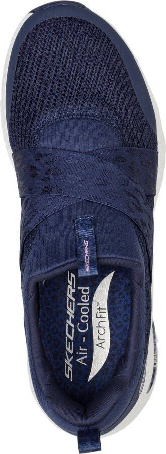 Skechers Arch Fit Modern Rhythm Dames Instappers Donkerblauw - Foto 15