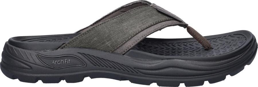 Skechers Arch Fit Motley SD heren slipper Grijs