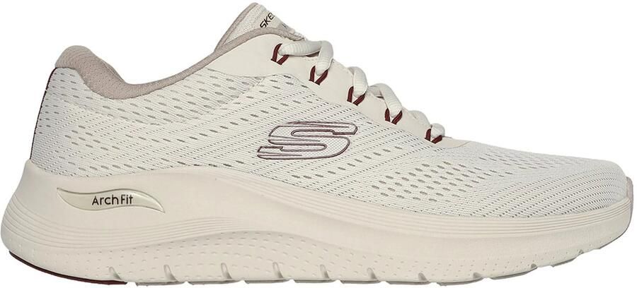 Skechers Comfortabele Vegan Sneaker met Arch Support Beige - Foto 2