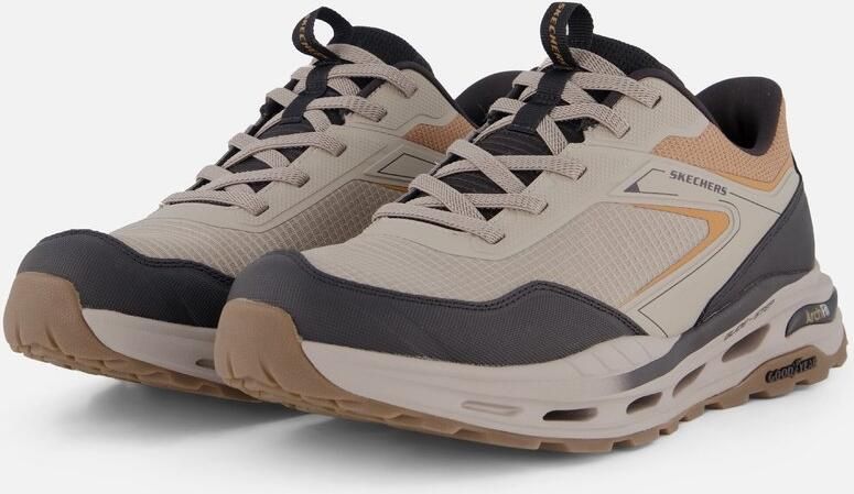Skechers Hands Free Slip-Ins Arch Fit Glide-Step Orvan Talon heren sneaker Taupe - Foto 3