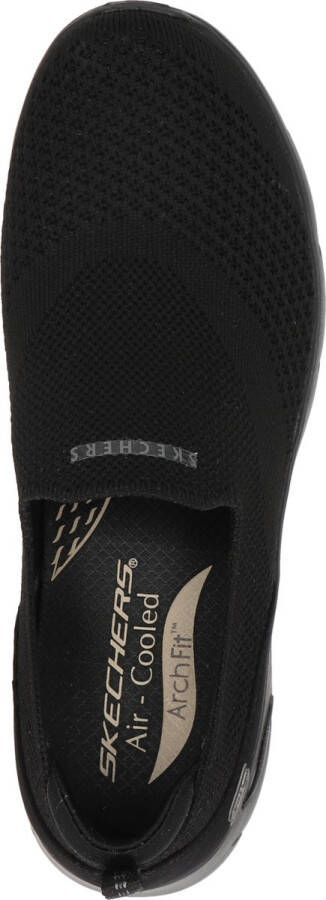 Skechers Arch Fit Refine dames sneakers Zwart Uitneembare zool - Foto 14