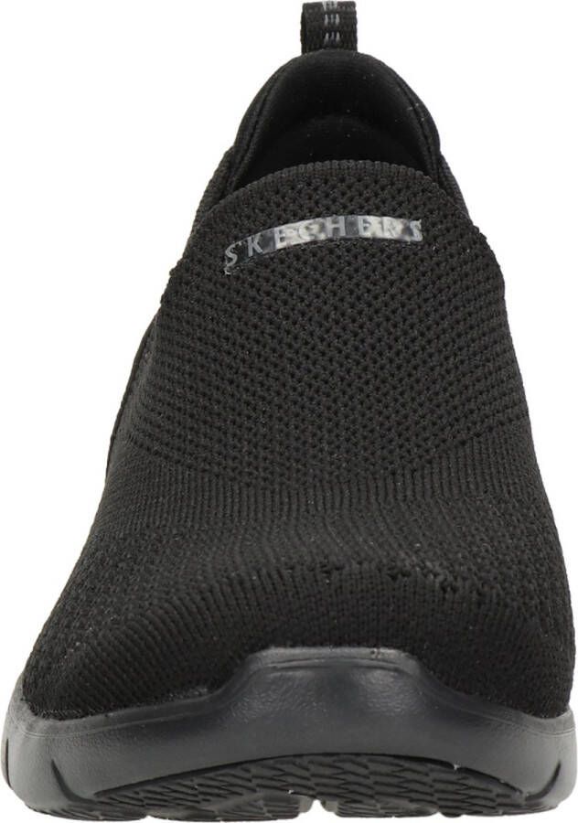 Skechers Arch Fit Refine dames sneakers Zwart Uitneembare zool - Foto 7