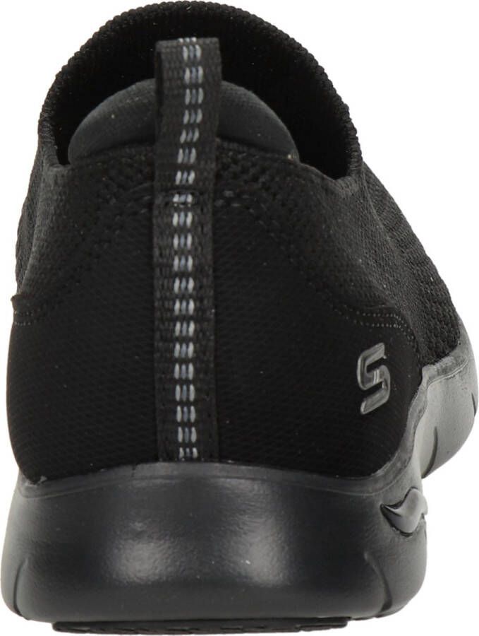 Skechers Arch Fit Refine dames sneakers Zwart Uitneembare zool - Foto 6
