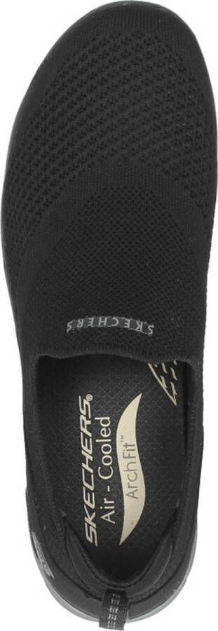 Skechers Arch Fit Refine dames sneakers Zwart Uitneembare zool - Foto 15