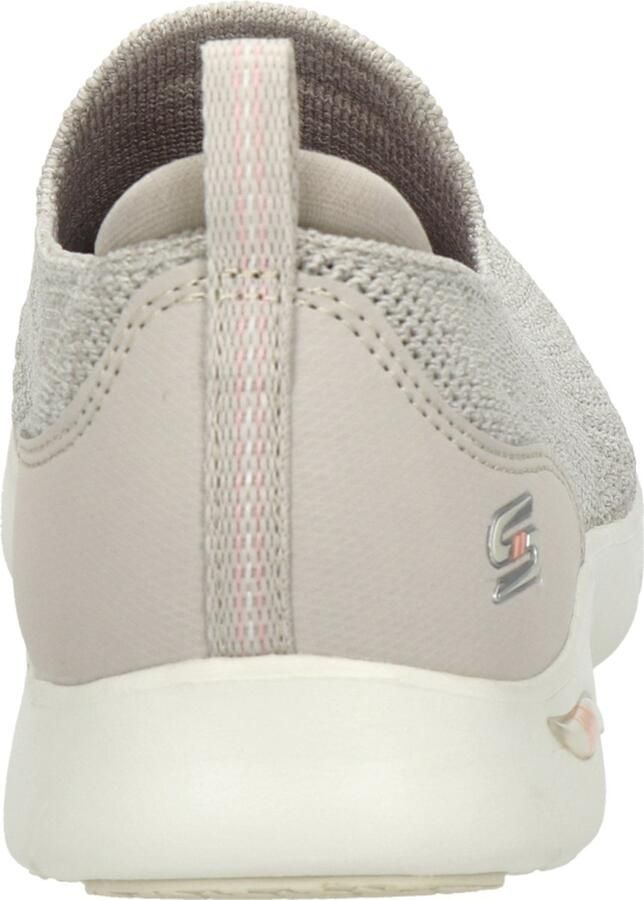 Skechers Arch Fit Refine Sneakers Don'T Go Dames Instappers Taupe - Foto 5