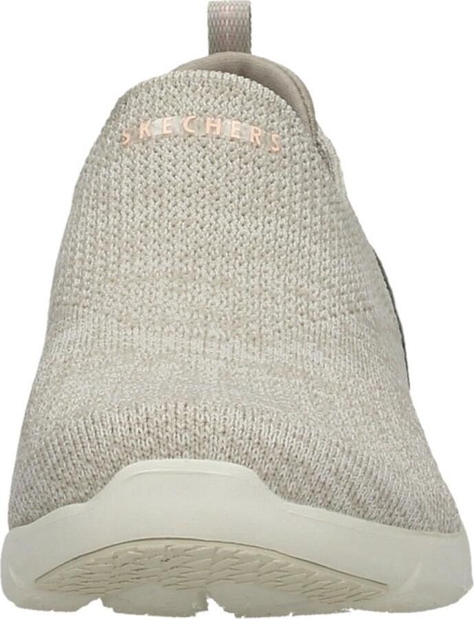 Skechers Arch Fit Refine Sneakers Don'T Go Dames Instappers Taupe - Foto 3