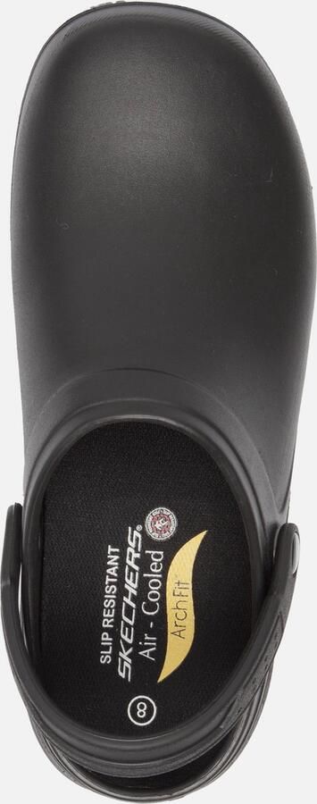 Skechers Comfortabele slipbestendige klomp Black Heren - Foto 2
