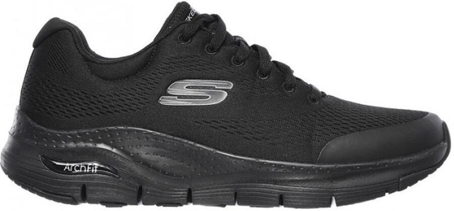 Skechers Arch Fit 232040 BBK Mannen Zwart Sneakers