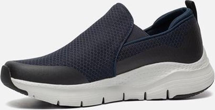 Skechers Elastische lage top sneakers Arch FIT Banlin Blauw Heren - Foto 7