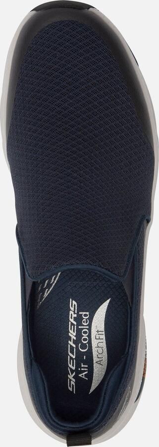 Skechers Elastische lage top sneakers Arch FIT Banlin Blauw Heren - Foto 12