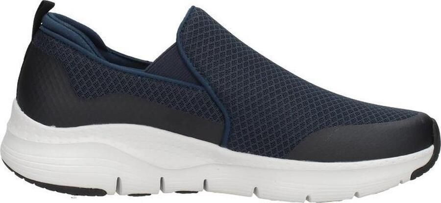 Skechers Elastische lage top sneakers Arch FIT Banlin Blauw Heren - Foto 10