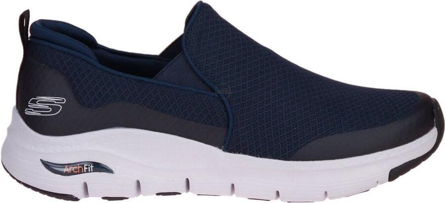 Skechers Elastische lage top sneakers Arch FIT Banlin Blauw Heren - Foto 11