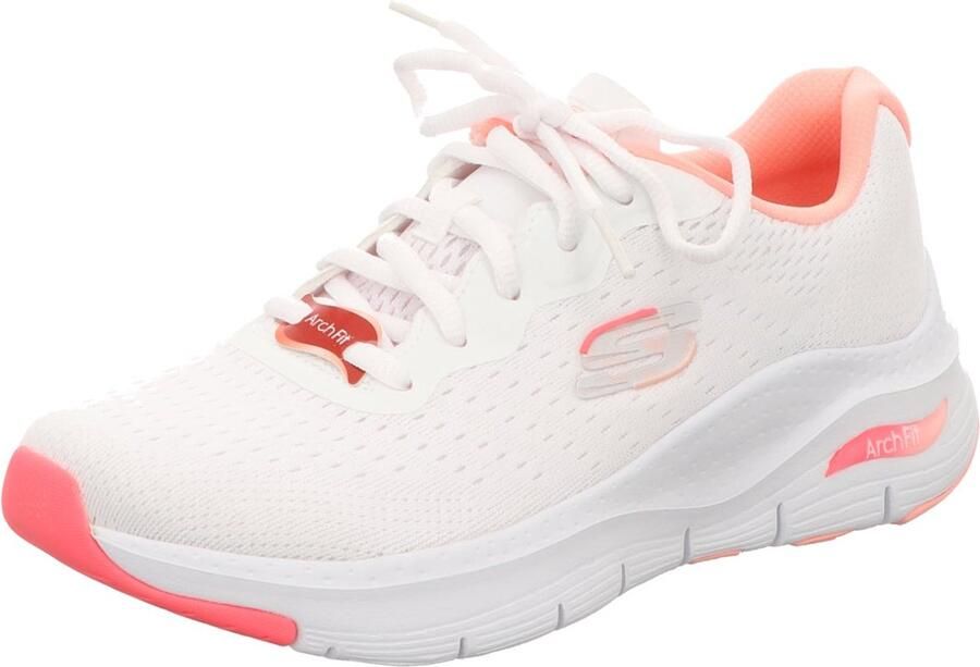 Skechers Arch Fit-Infinity Cool 149722-WPK Vrouwen Wit Sneakers - Foto 3