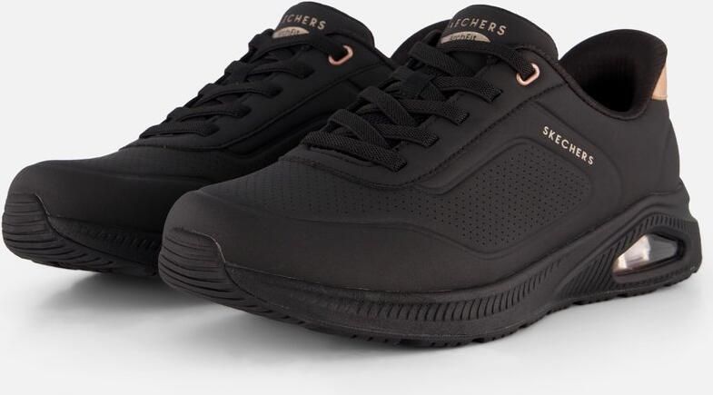 Skechers Arch Fit Uno Slip-Ins zwart Synthetisch - Foto 2