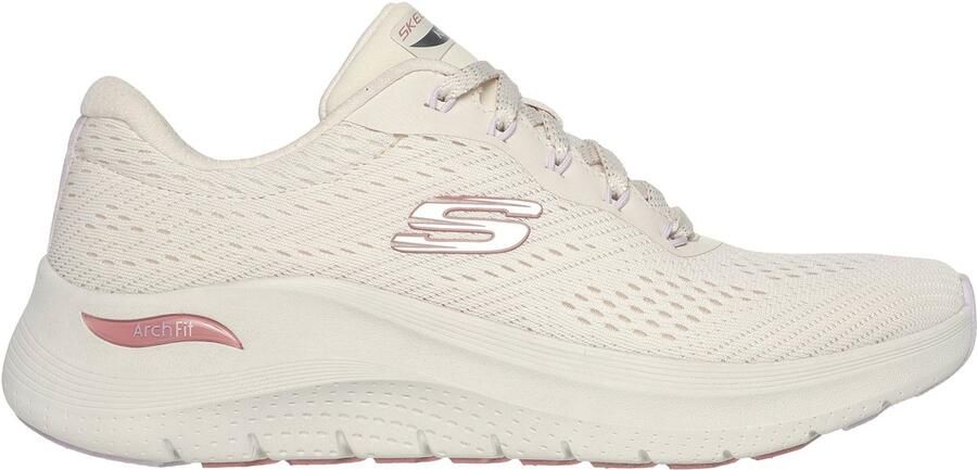 Skechers art. 150051 NTMT ARCH FIT 2.0 BIG LEAGUE Dames Sneakers Naturel - Foto 6