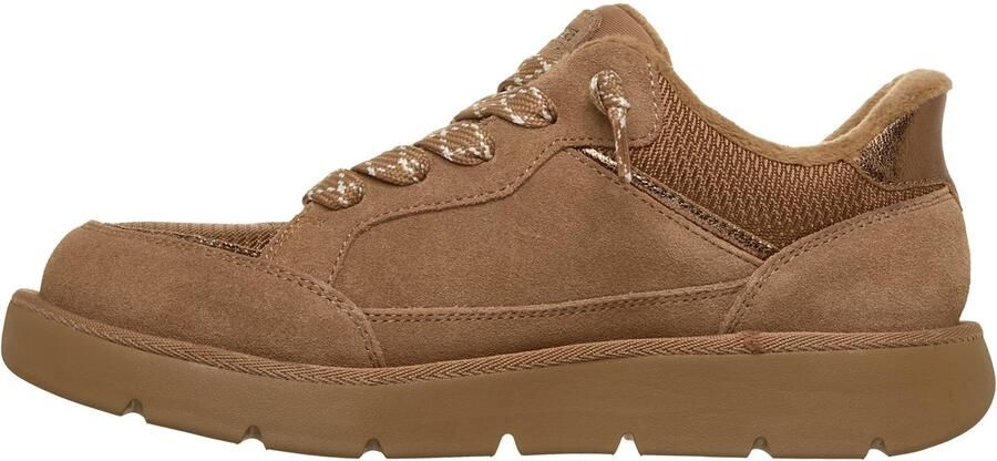 Skechers art. 190196 CSNT Keepsakes Cozy Street Hiker EZ cognac suede slipin dames - Foto 4