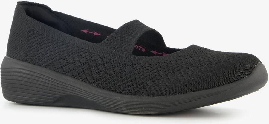 Skechers Arya Lovesome dames ballerina zwart Extra comfort Memory Foam