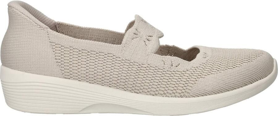 Skechers Arya Slip-Ins Ballerina's Dames Beige