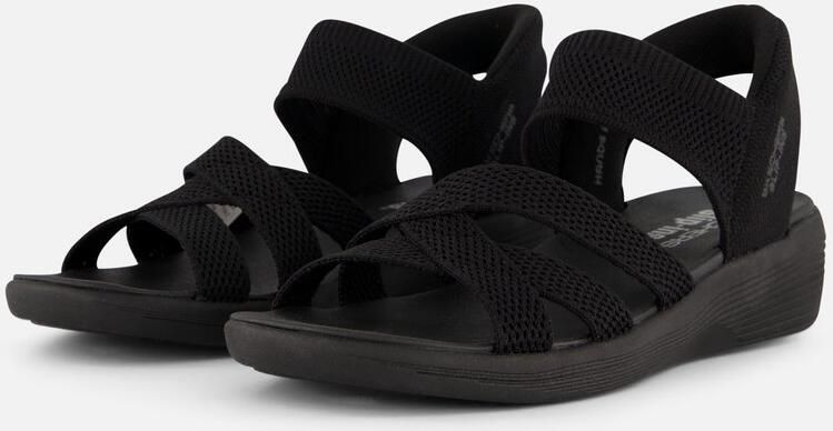 Skechers Sleehaksandaaltjes ARYA vrijetijdsschoen sandaal in vegan verwerking - Foto 3