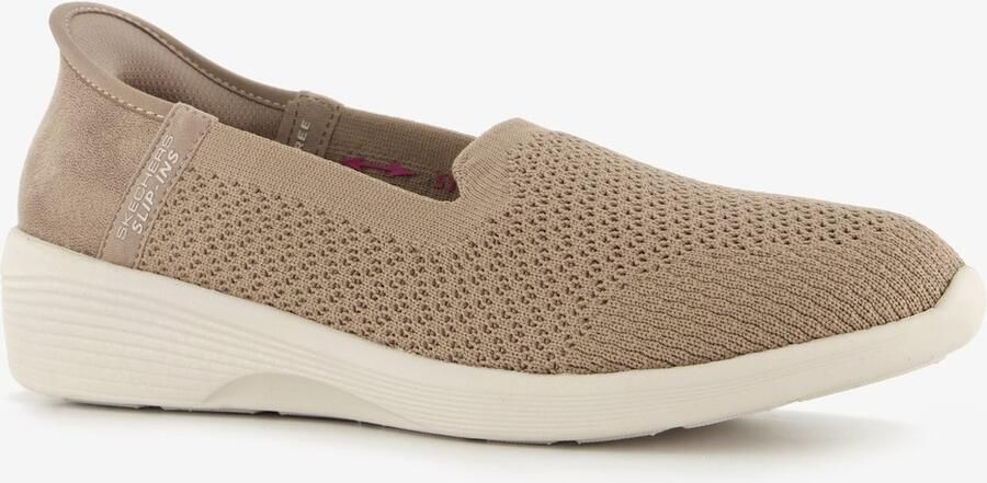 Skechers Slip-on sneakers ARYA-SWEET VOICE slipper revalidatieschoen met handsfree slip-ins functie