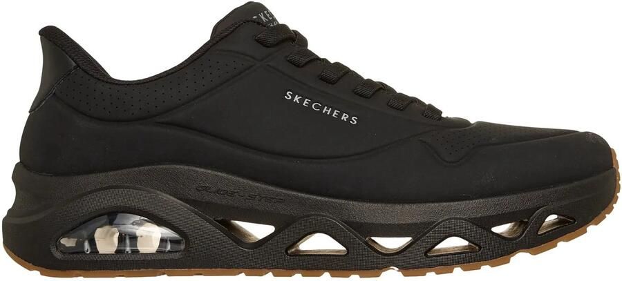 Skechers Zwarte Herenschoenen Glidestep Slip-ins