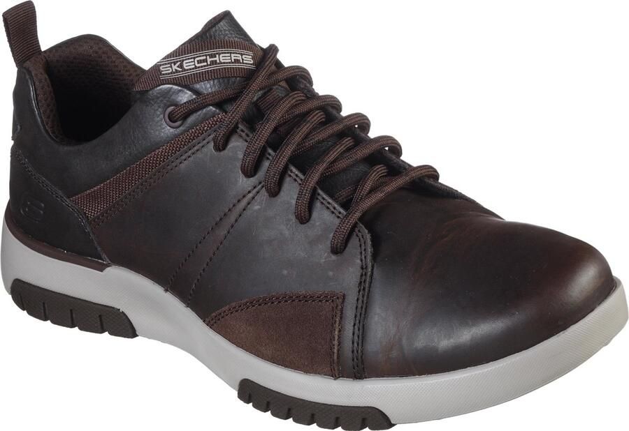 Skechers Bellinger 2.0 Aleso Heren Veterschoenen Bruin