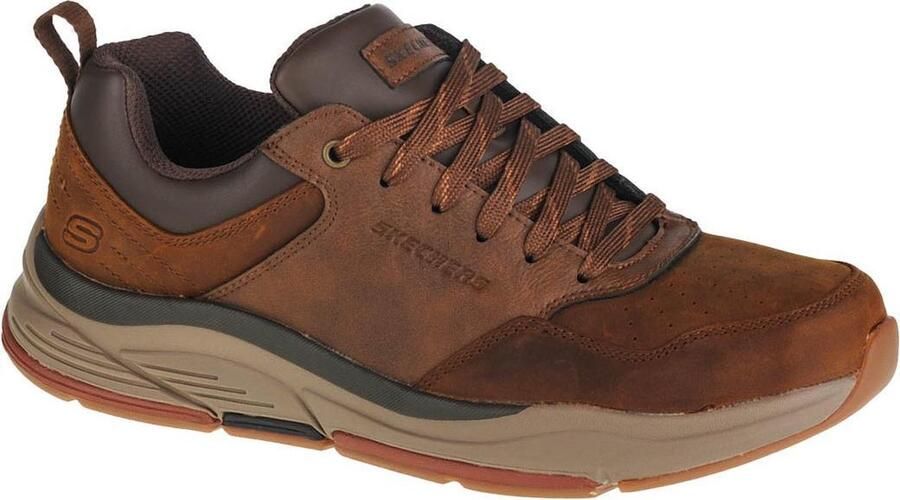Skechers Stijlvolle en comfortabele sneakers Bruin Heren - Foto 5