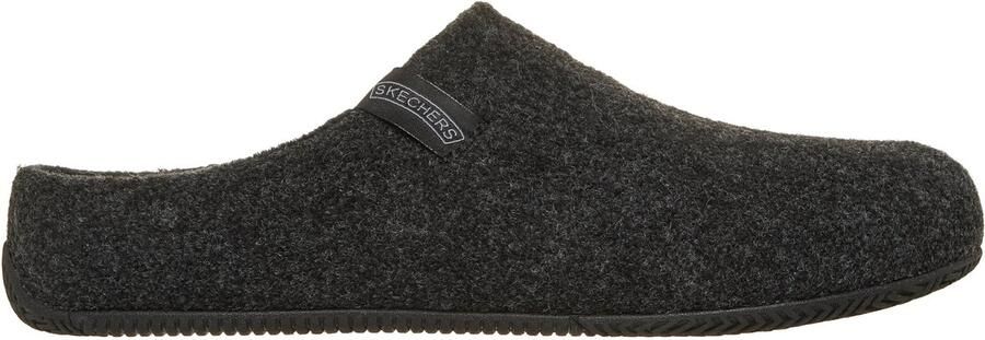 Skechers Bennett Relaxer herenslippers zwart 211456-BLK