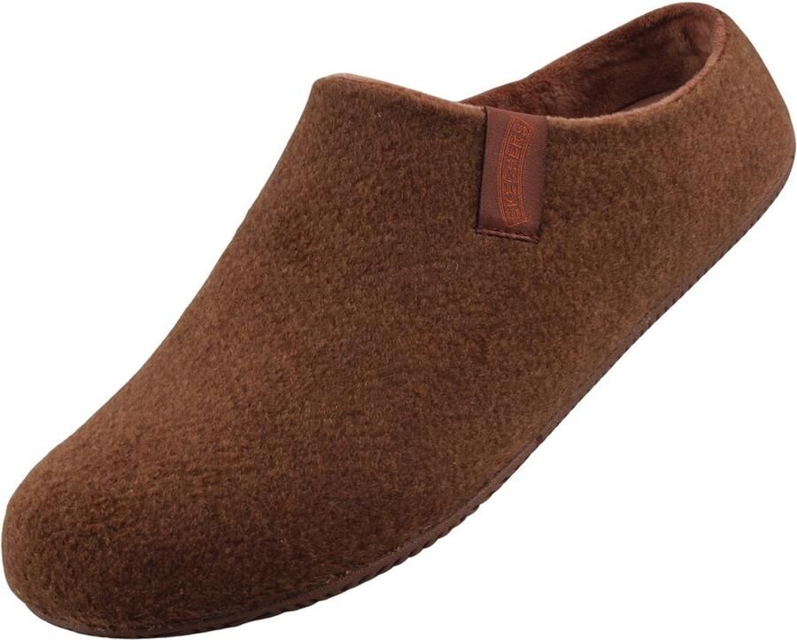 Skechers Bennett Relaxer herenslippers bruin 211456-BRN