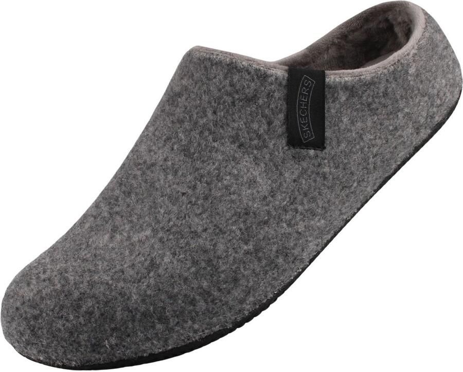 Skechers Bennett Relaxer herenslippers grijs 211456-CHAR