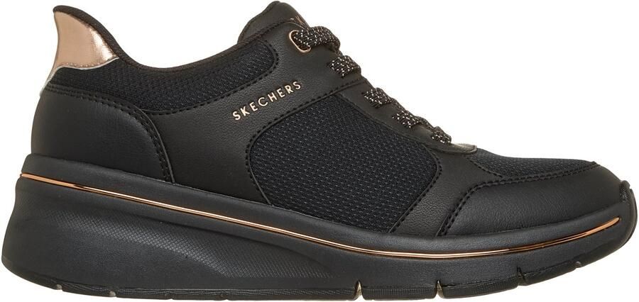 Skechers BILLION FLEX LIVIN' LUSH Dames Instappers Zwart