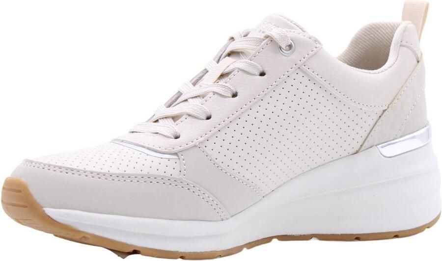 Skechers BILLION SUBTLE SPOTS Dames Sneakers Wit - Foto 9