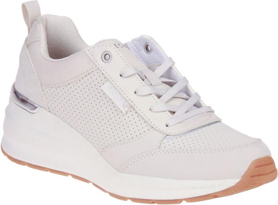 Skechers BILLION SUBTLE SPOTS Dames Sneakers Wit - Foto 5