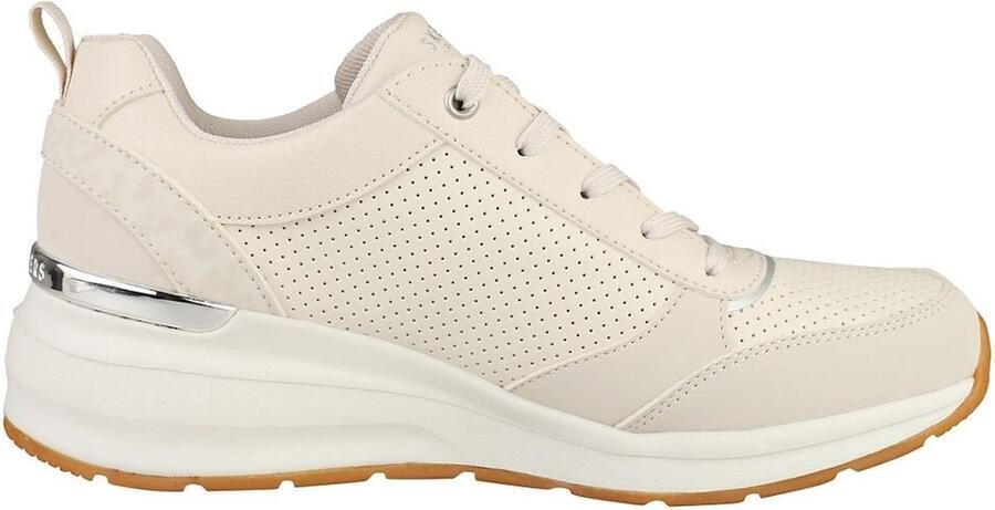 Skechers BILLION SUBTLE SPOTS Dames Sneakers Wit - Foto 10