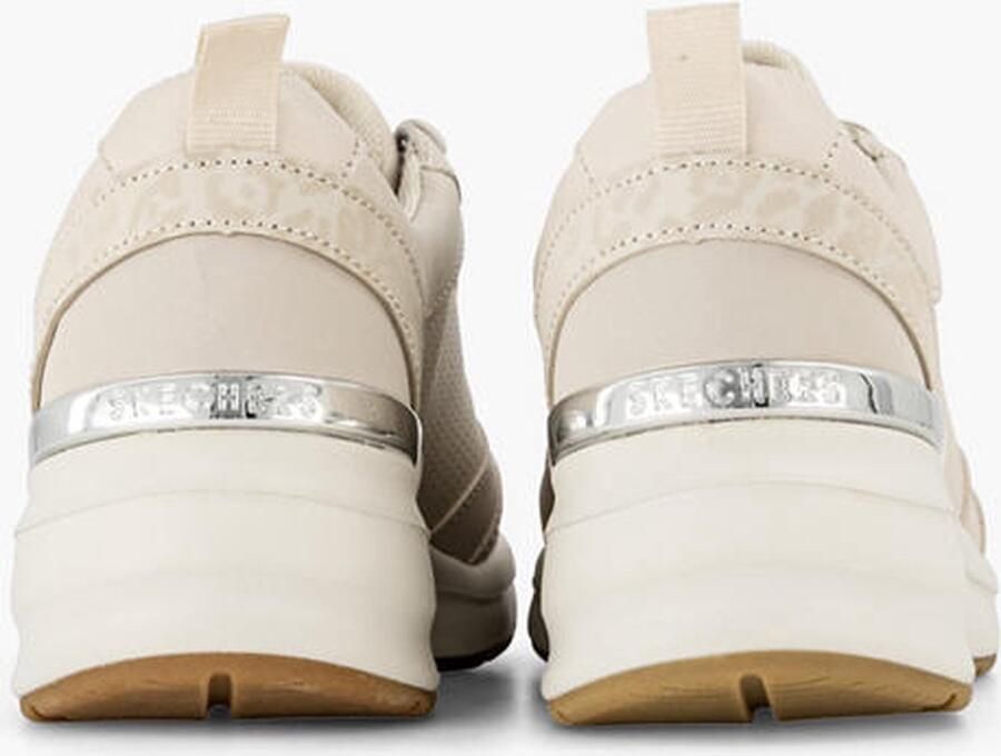 Skechers BILLION SUBTLE SPOTS Dames Sneakers Wit - Foto 4