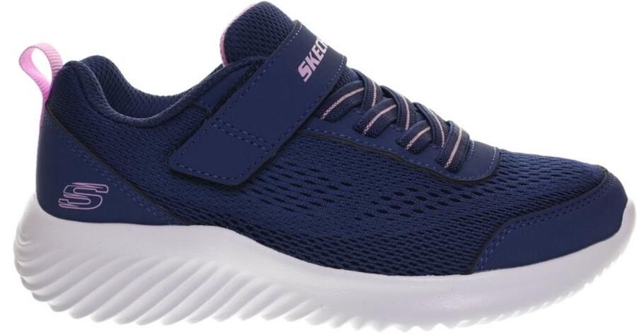 Skechers Blauwe ssneaker Roze