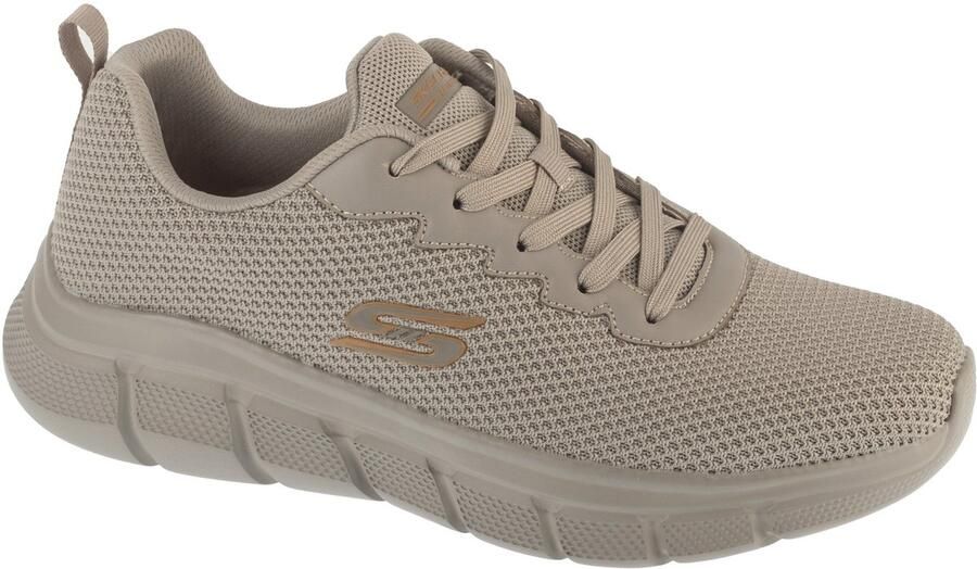 Skechers Bobs B Flex Chill Edge Mannen Beige Sneakers