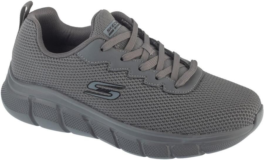 Skechers Bobs B Flex Chill Edge Mannen Grijs Sneakers