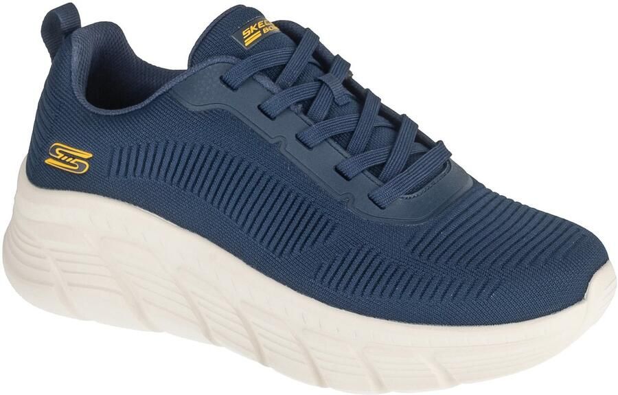 Skechers Bobs B Flex Hi Mannen Marineblauw Sneakers