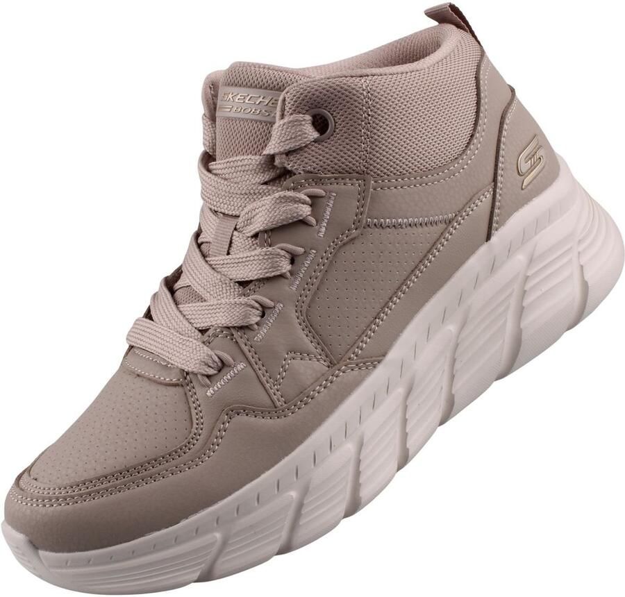 Skechers Bobs B Flex Hi Mountain Hi dames mid-top sneaker grijs 117395-TPE - Foto 1