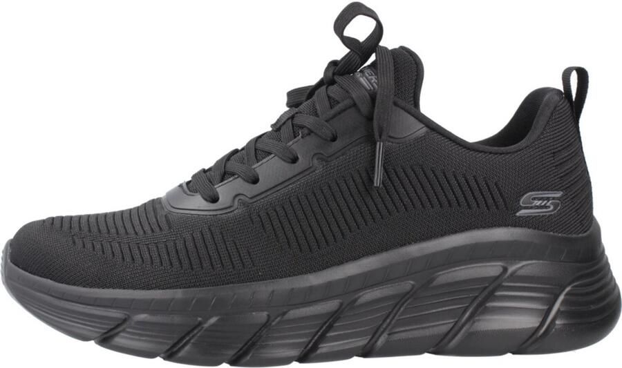 Skechers BOBS B FLEX HI FLYING HI Sneakers Platform Dames Zwart 117385 BBK - Foto 2