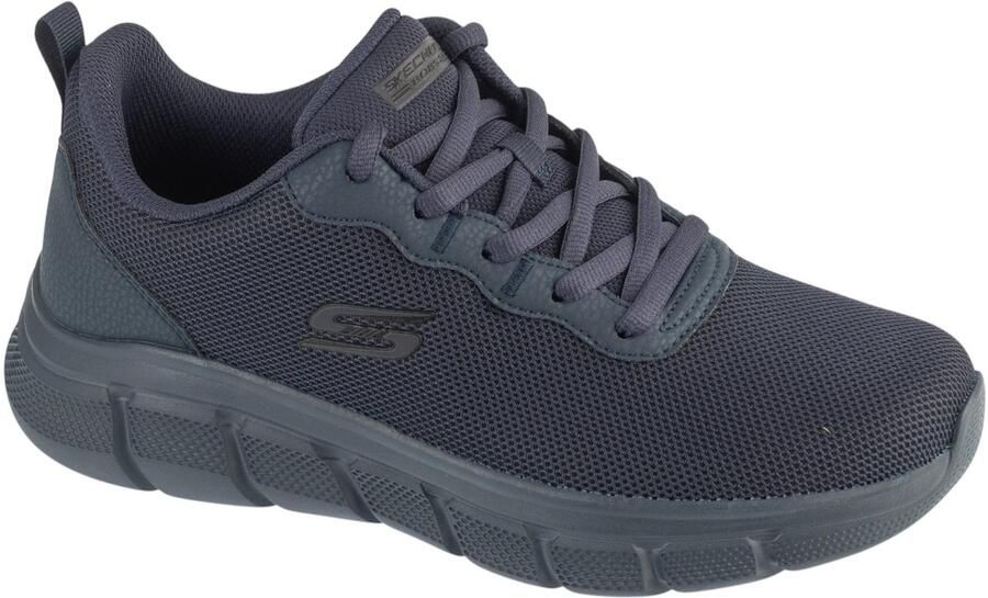 Skechers Bobs B Flex Icy Edge Mannen Marineblauw Sneakers