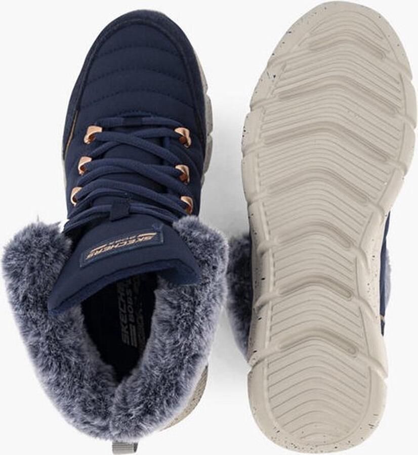 Skechers Bobs B Flex Jolly Darling Veterschoenen Hoog blauw - Foto 3