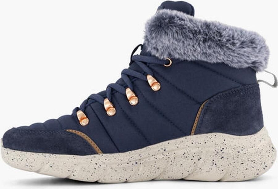 Skechers Bobs B Flex Jolly Darling Veterschoenen Hoog blauw - Foto 5