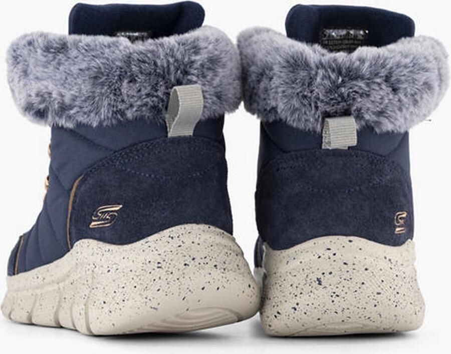Skechers Bobs B Flex Jolly Darling Veterschoenen Hoog blauw - Foto 4