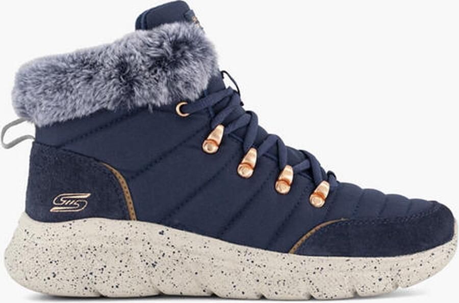 Skechers Bobs B Flex Jolly Darling Veterschoenen Hoog blauw - Foto 6