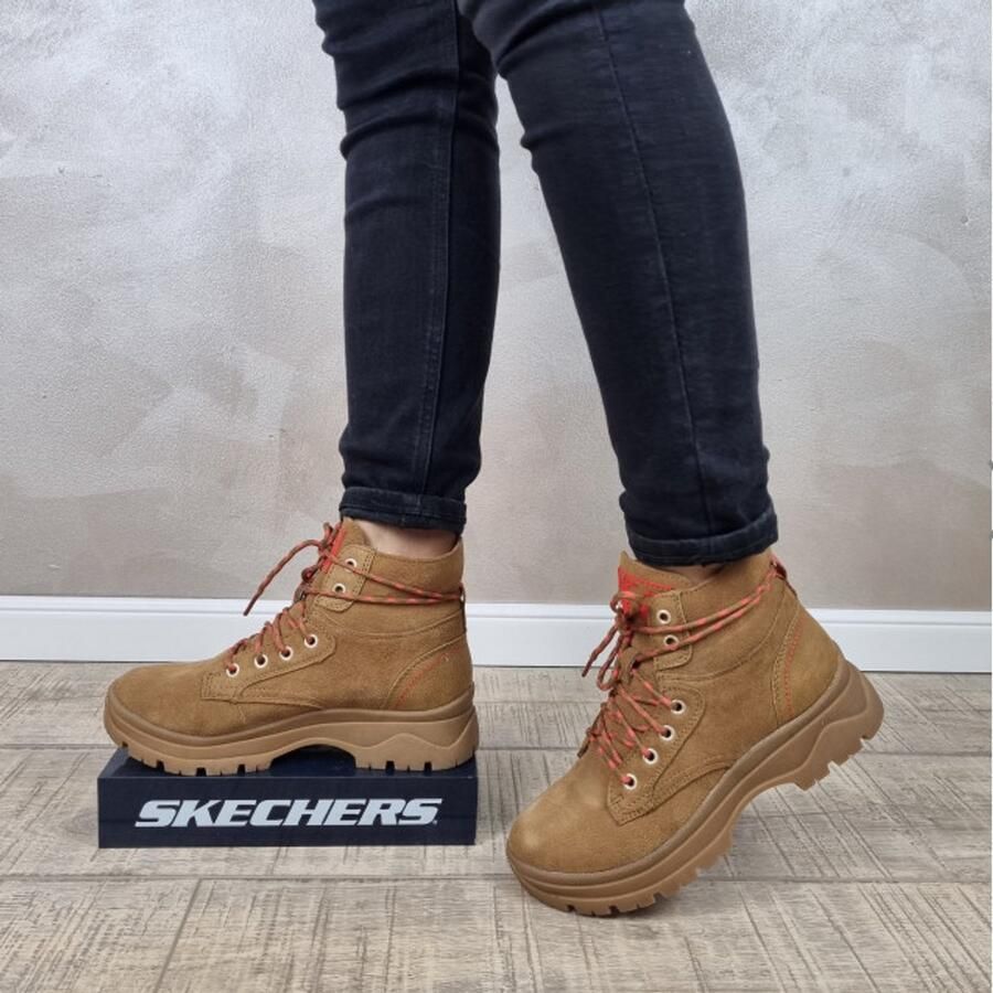 Skechers BOBS Broadies Rockin' Gal winterboots dames bruin