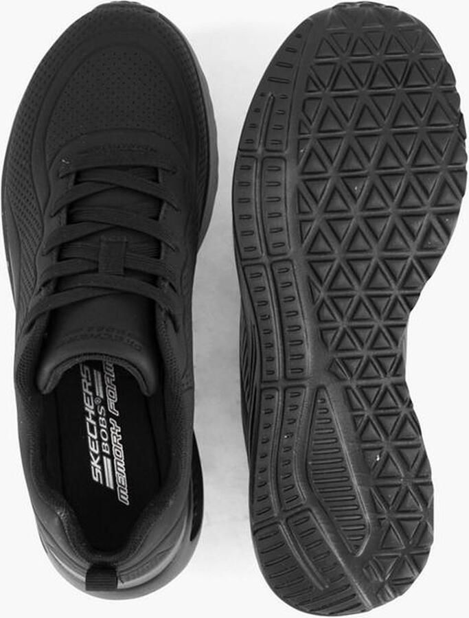 Skechers Sneakers BOBS BUNO Vrijetijdsschoen lage schoen veterschoen in eenvoudige monochrome look - Foto 7