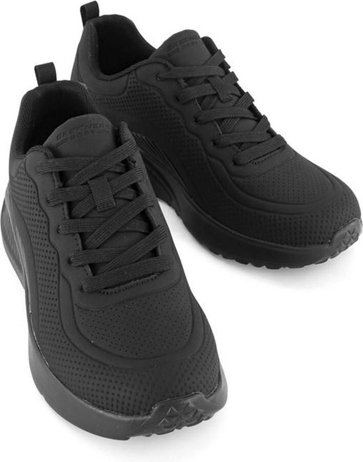 Skechers Sneakers BOBS BUNO Vrijetijdsschoen lage schoen veterschoen in eenvoudige monochrome look - Foto 8