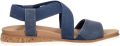 Skechers Bobs Desert Kiss Low Sandalen Plat blauw - Blauw